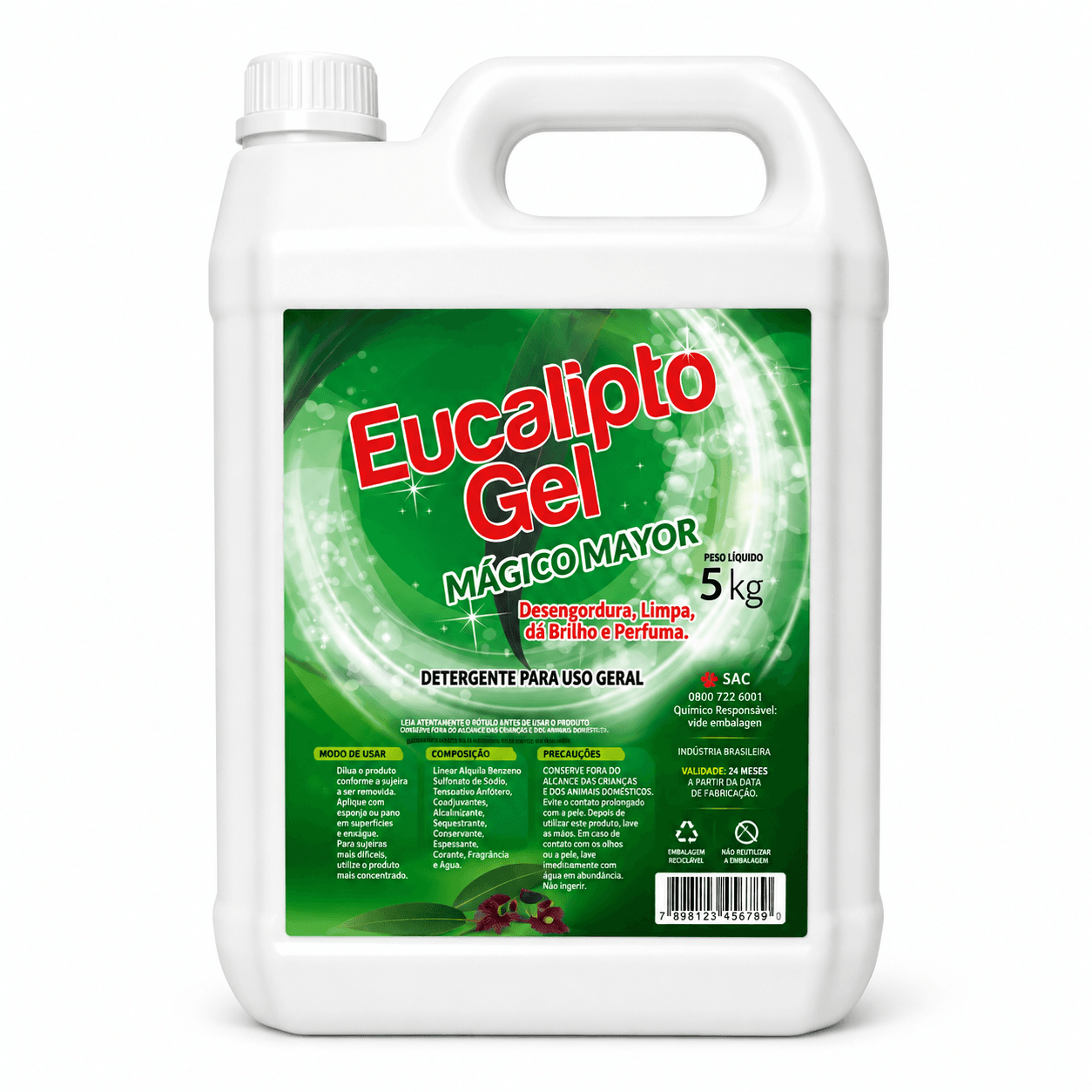 Multiuso Gel Eucalipto 5 Kg